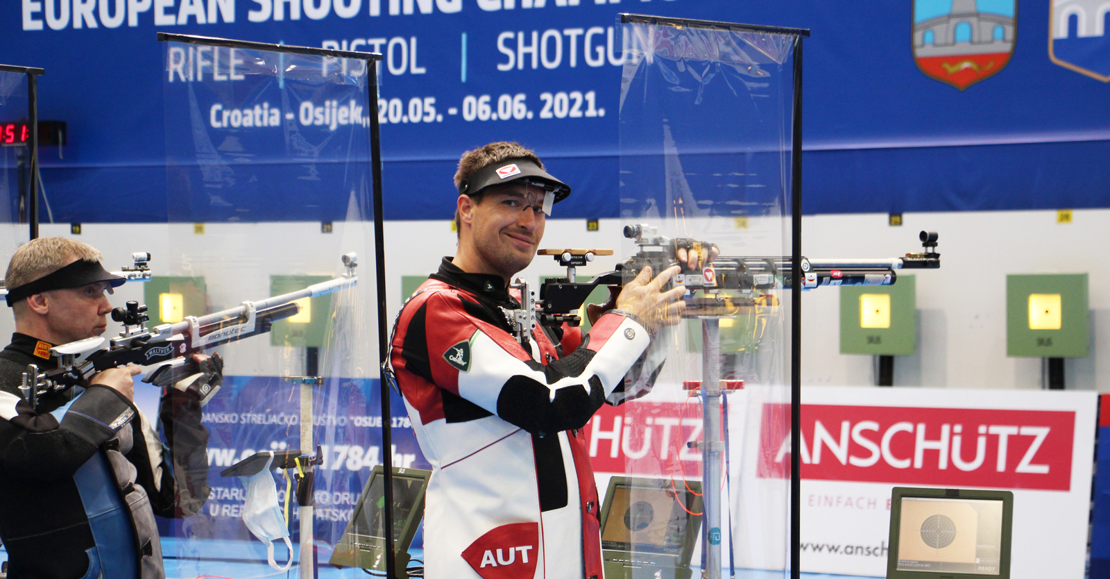 Martin Strempfl mit dem Luftgewehr © Margit Melmer, ÖSB