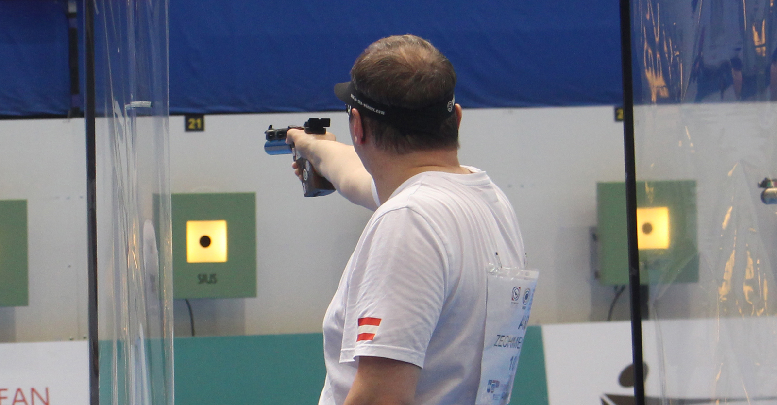 Richard Zechmeister zeigt sich beim ISSF WC Osijek in persönlicher Topform © Margit Melmer, ÖSB