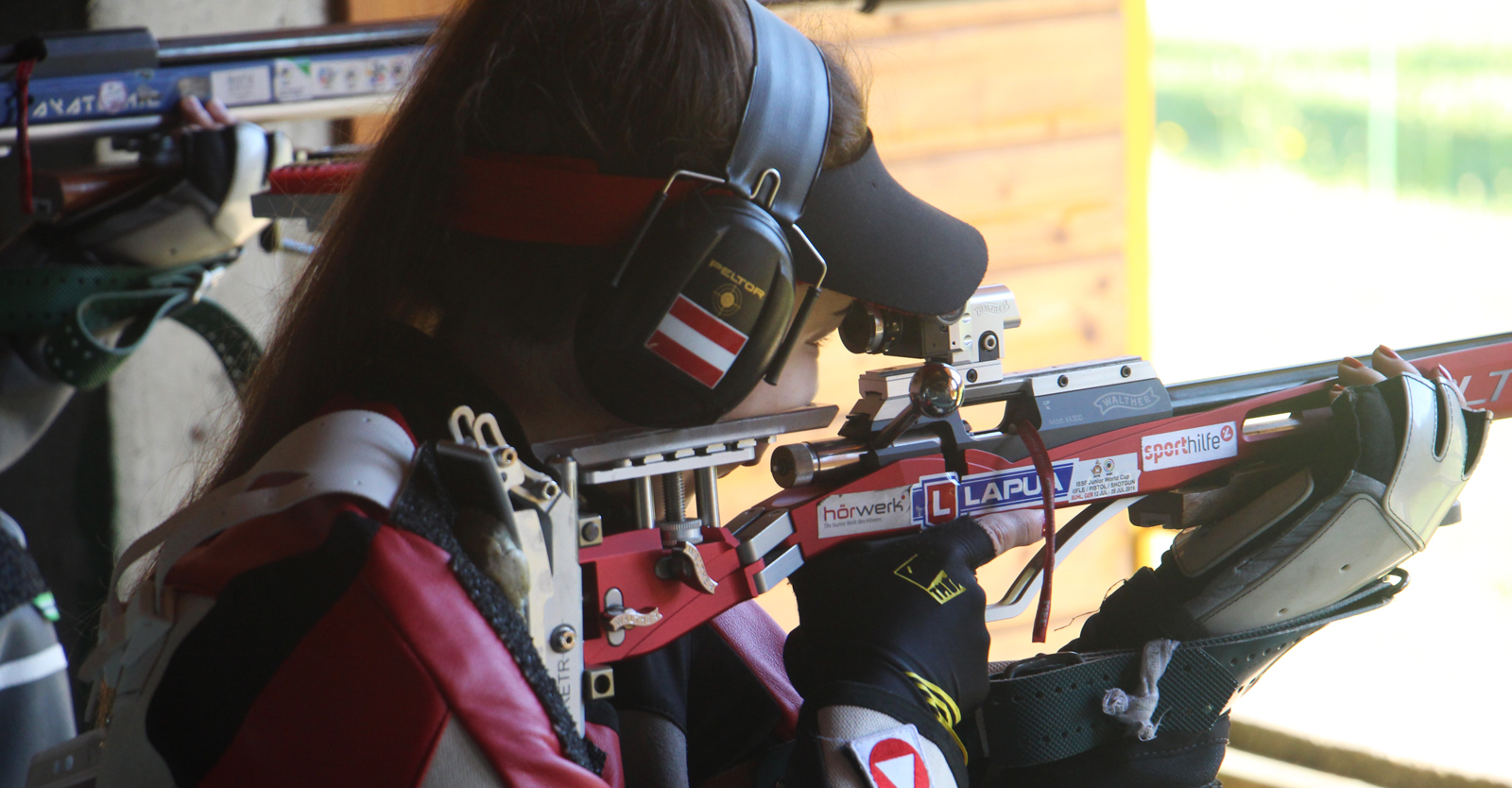 Sheileen Waibel im KK-Dreistellungsmatch des ISSF WC Osijek © Margit Melmer, ÖSB