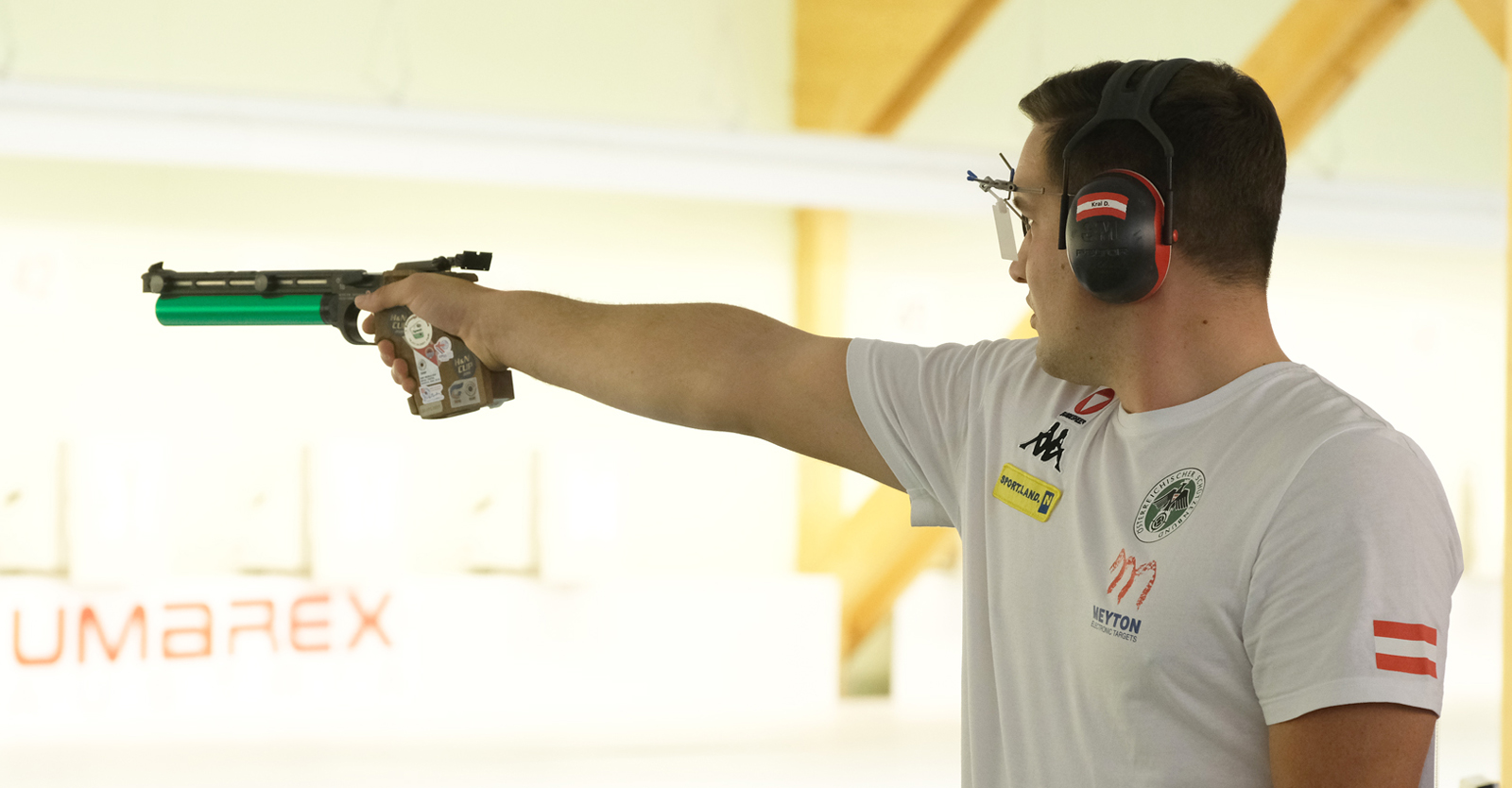 Daniel Kral holte sich in Innsbruck seinen insgesamt zweiten Einzel-Staatsmeistertitel und seinen ersten mit der Luftpistole © Tina Neururer