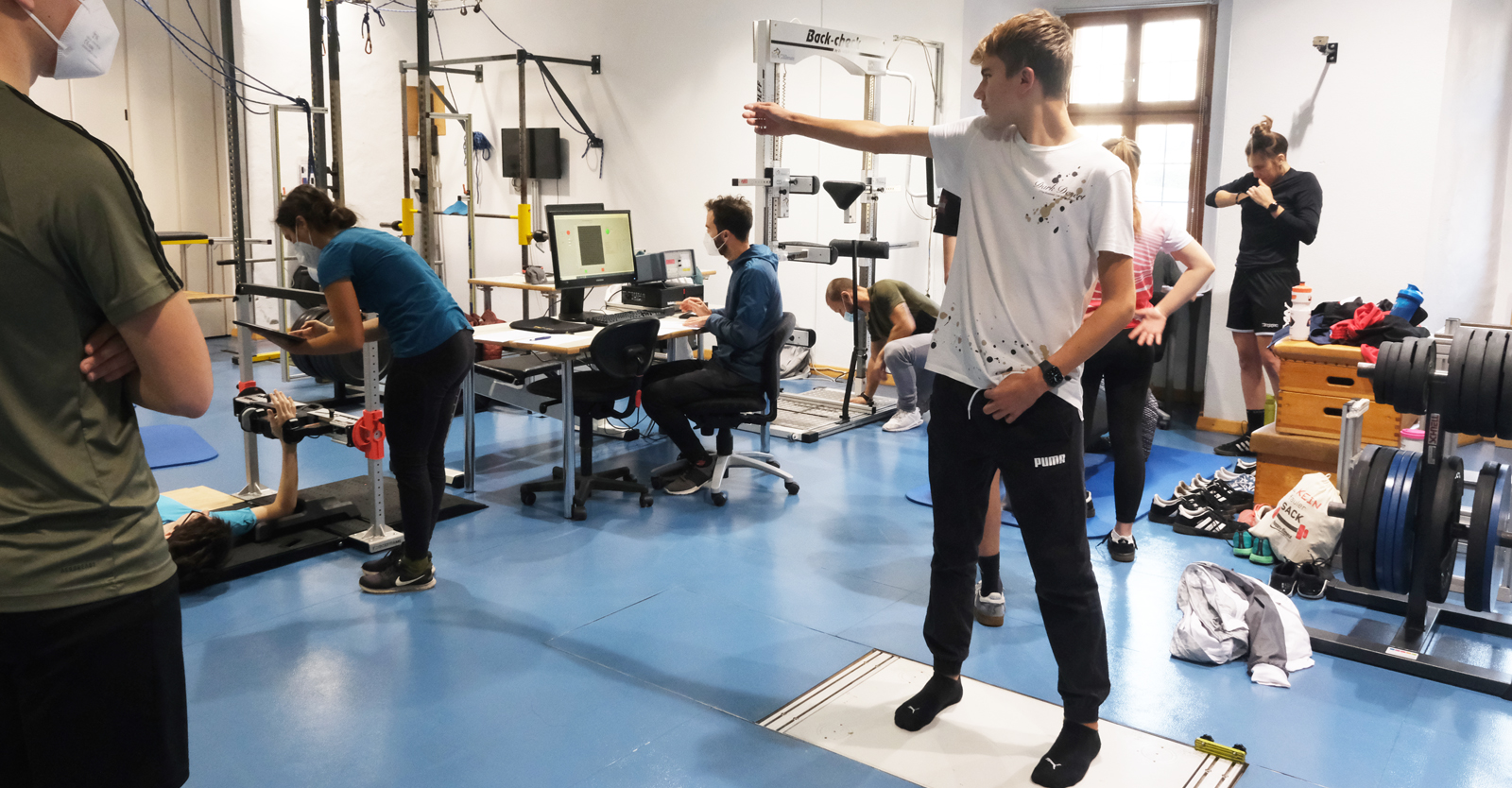 Im Olympiazentrum Innsbruck findet jährlich die Kadertestung statt © Tina Neururer