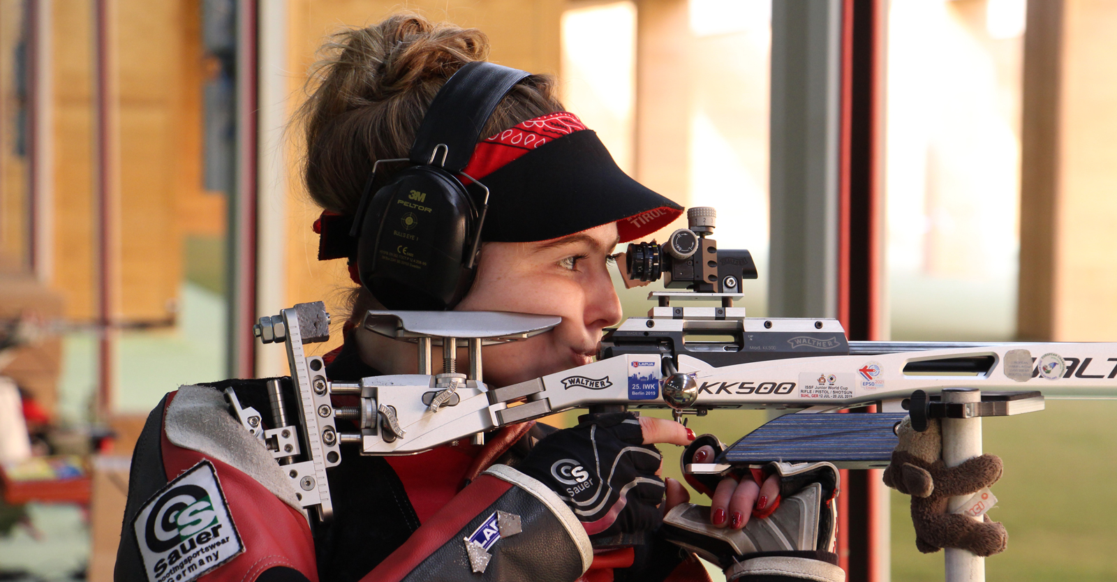 Lisa Hafner im KK-Dreistellungsmatch der Juniorinnen © Margit Melmer, ÖSB