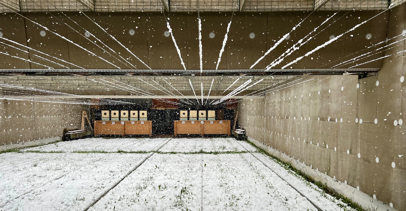 Winterliche Verhältnisse am Schießstand Innsbrcuk/Arzl © Robert Szuppin