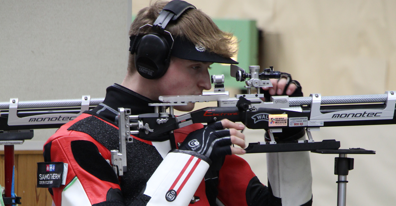 Knapp war es bei Patrick Entner mit dem Luftgewehr © Margit Melmer, ÖSB