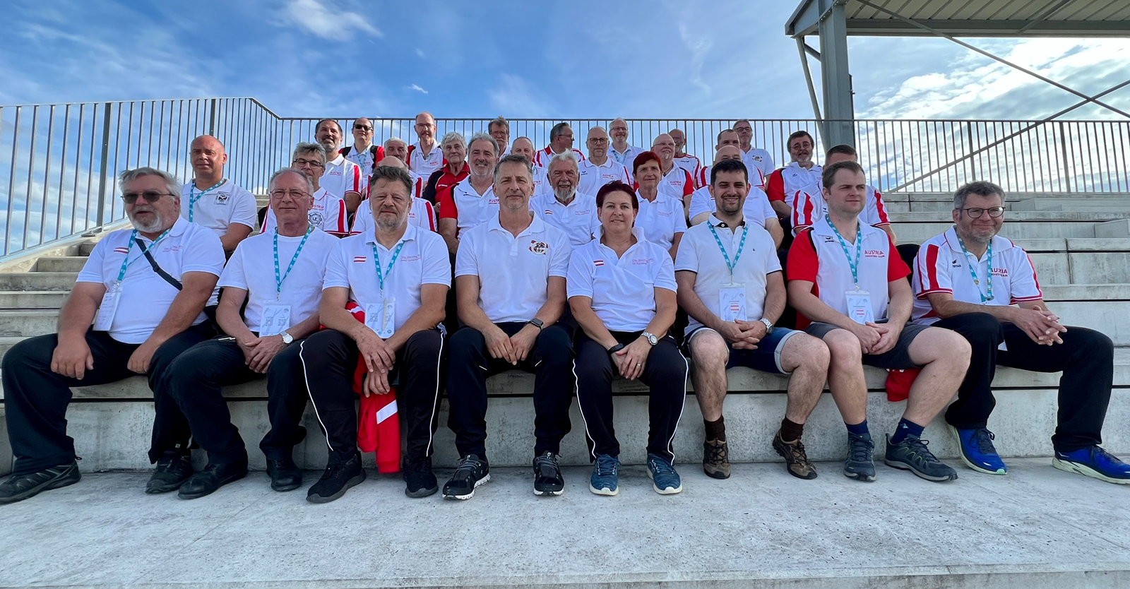 Das österreichische EM-Team in Châteauroux © Robert Szuppin