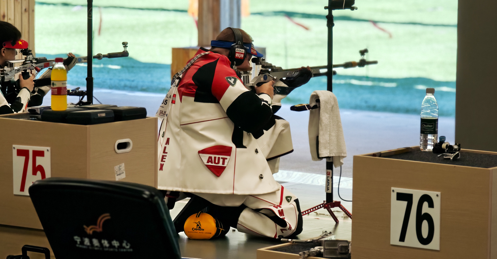 Alexander Schmirl begann im KK-Dreistellungsmatch gut © Franz Roth, ÖSB