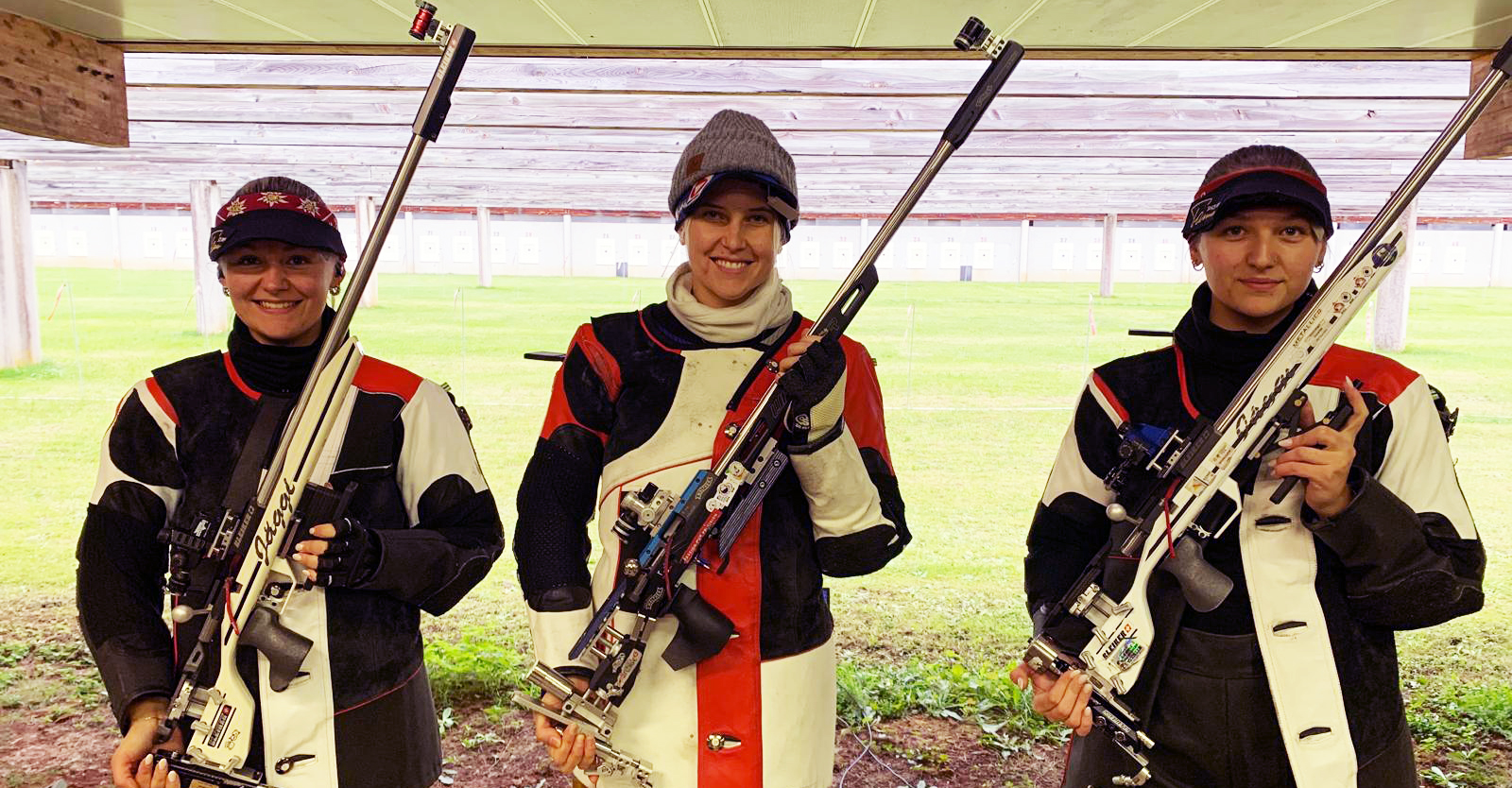 Rebecca Köck siegte mit dem KK-Gewehr © Achim Veelmann