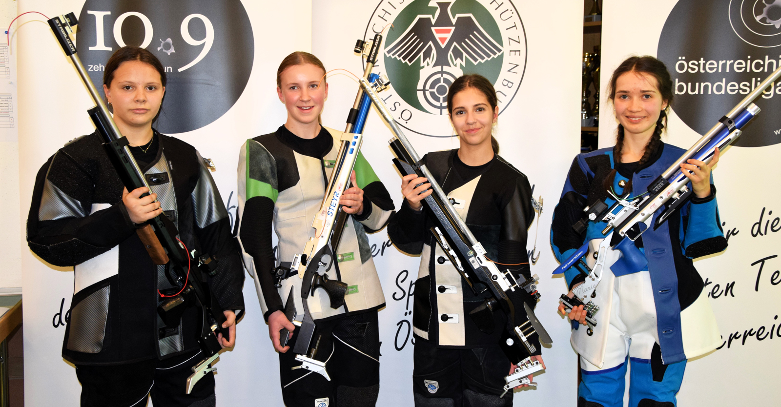 Die Begegnungen der Luftgewehr-Jugend-2-Region Ost/Mitte/Süd dominierte Team Oberösterreich 1 © Manfred Kopitar