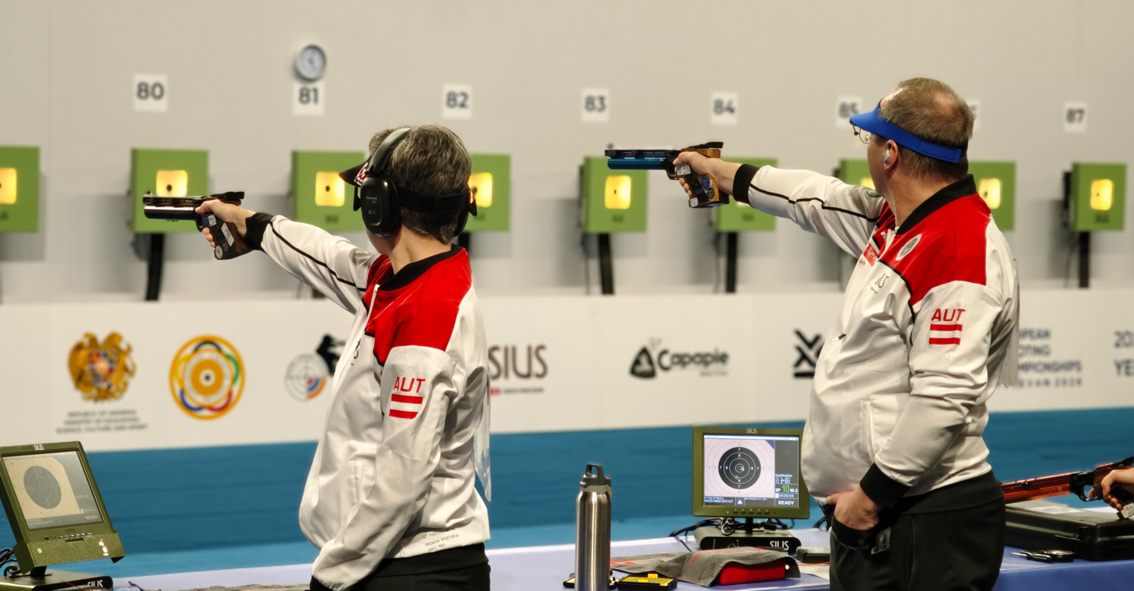 Sylvia Steiner und Richard Zechmeister fehlte heute wenig auf eine Medaille © Franz Roth, ÖSB
