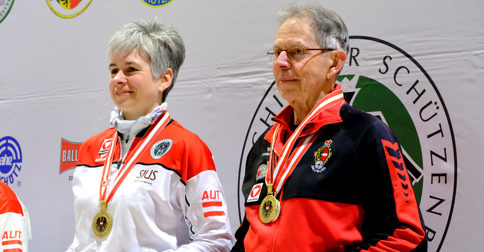 Luftpistole Mixed Team: Sylvia Steiner und Gerhard Böhm © Tina Neururer, ÖSB