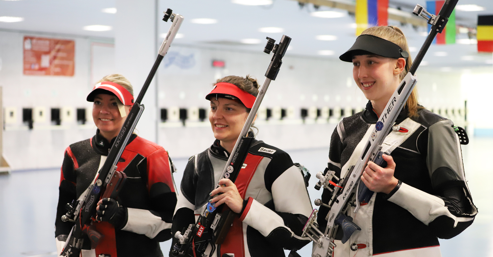 Rikke Ibsen (DEN), Olivia Hofmann (ÖSB) und Lea Ruppel (GER) (v.l.) © Jasmin Kitzbichler