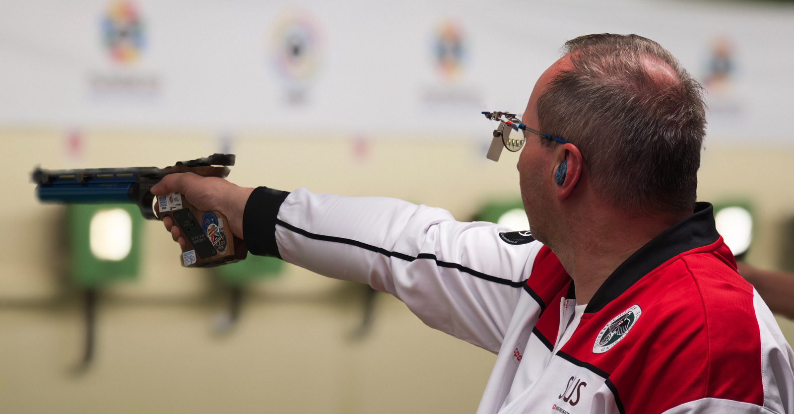 Richard Zechmeister mischt mit der Luftpistole in der Weltspitze mit © Franz Roth, ÖSB