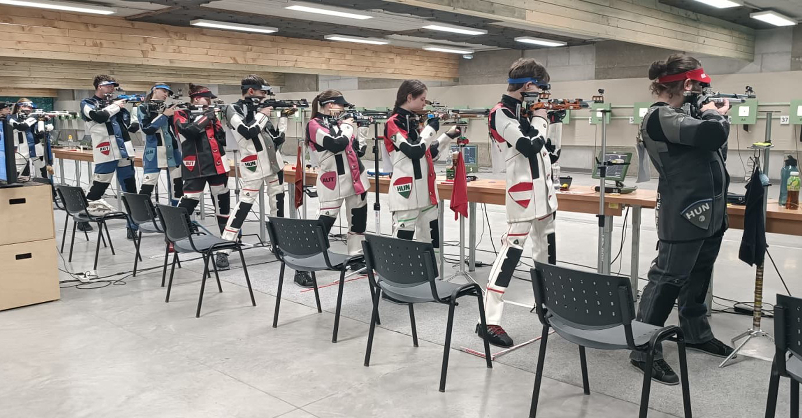 Team Österreich im Match gegen Ungarn © Sonja Bencina