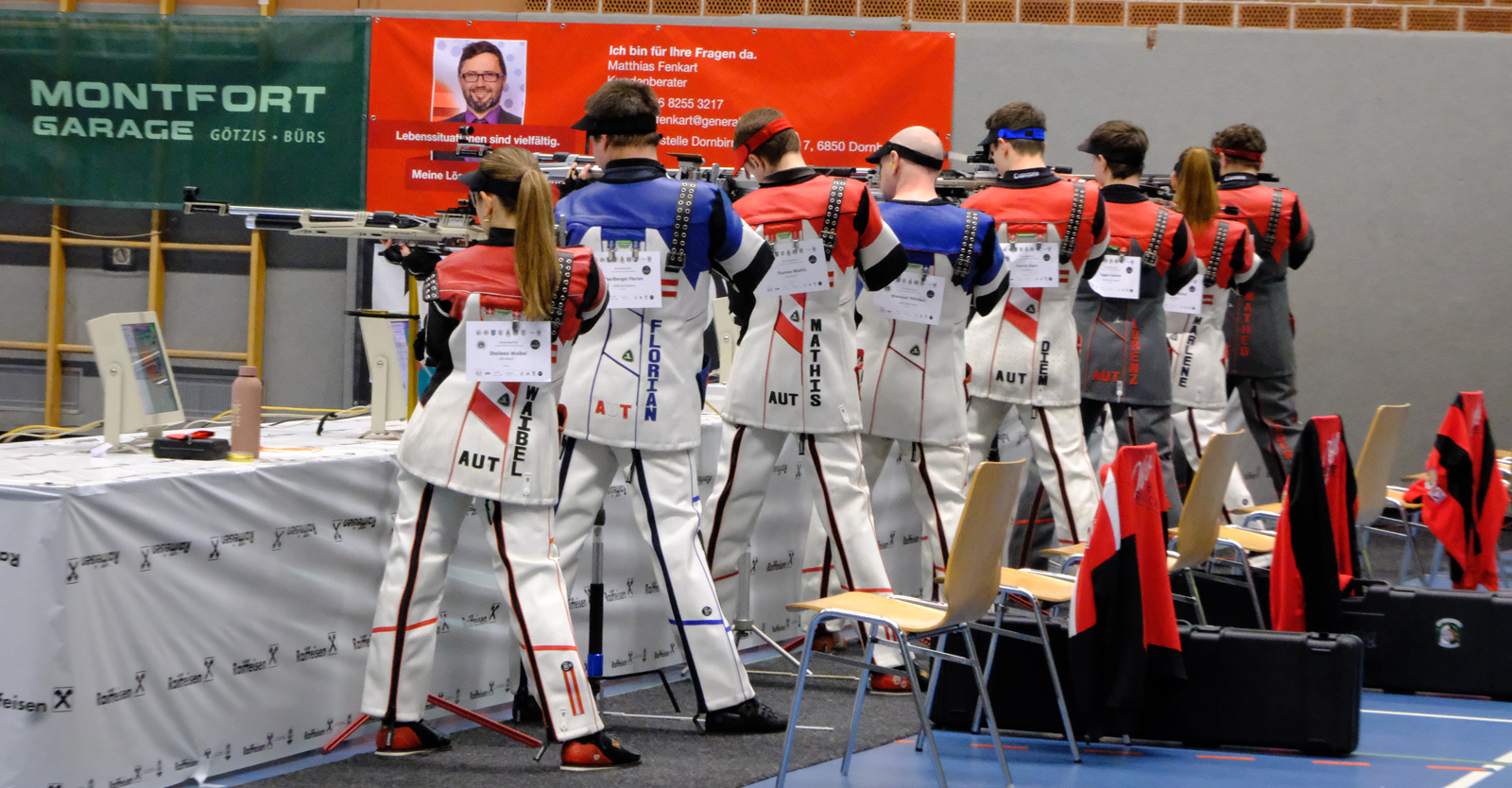 Kleines Finale mit dem Luftgewehr: USG Altach gegen ASKÖ Bad Goisern © Tina Neururer, ÖSB