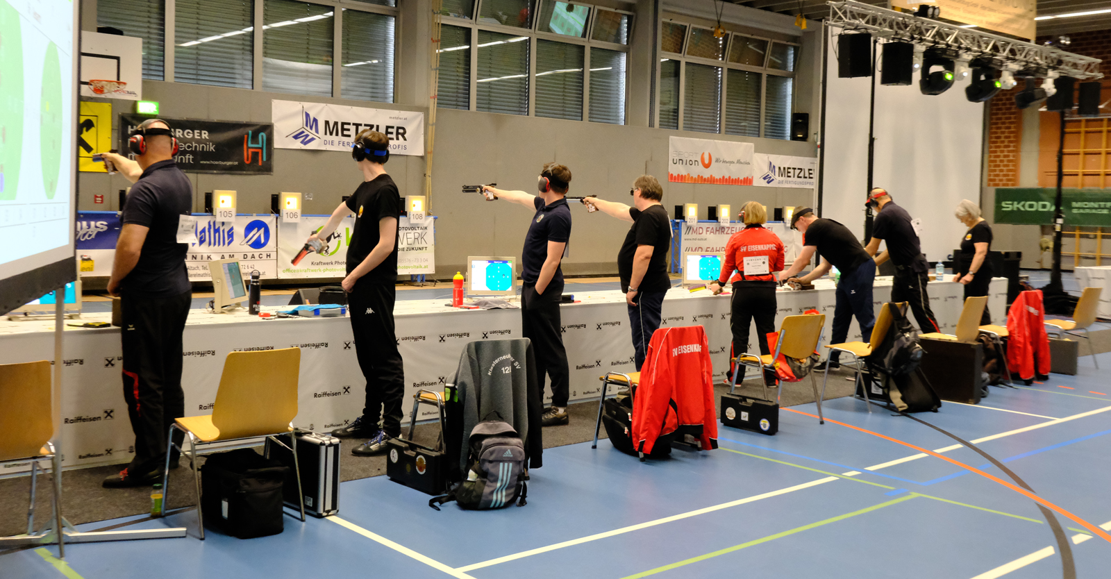 Kleines Finale der Bundelsiga Luftpistole © Tina Neururer, ÖSB