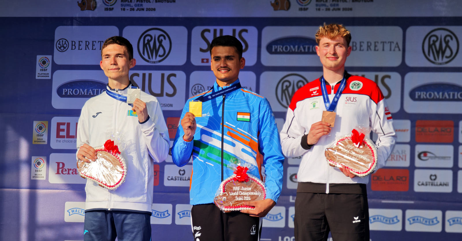 Grandioser WM-Start mit Bronze durch Patrick Entner im KK-Dreistellungsmatch © Franz Roth, ÖSB