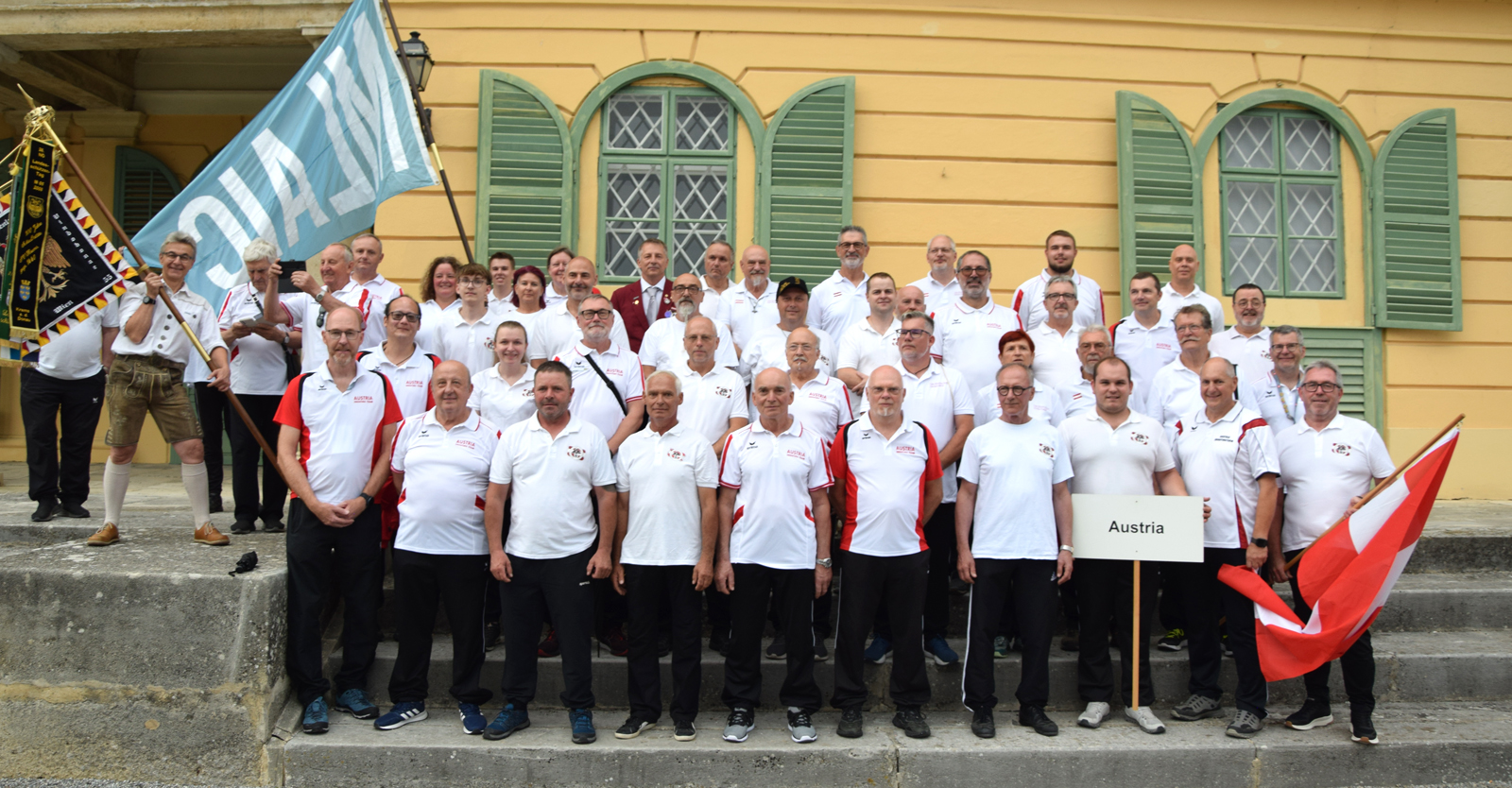 Das österreichische Team © Manfred Kopitar