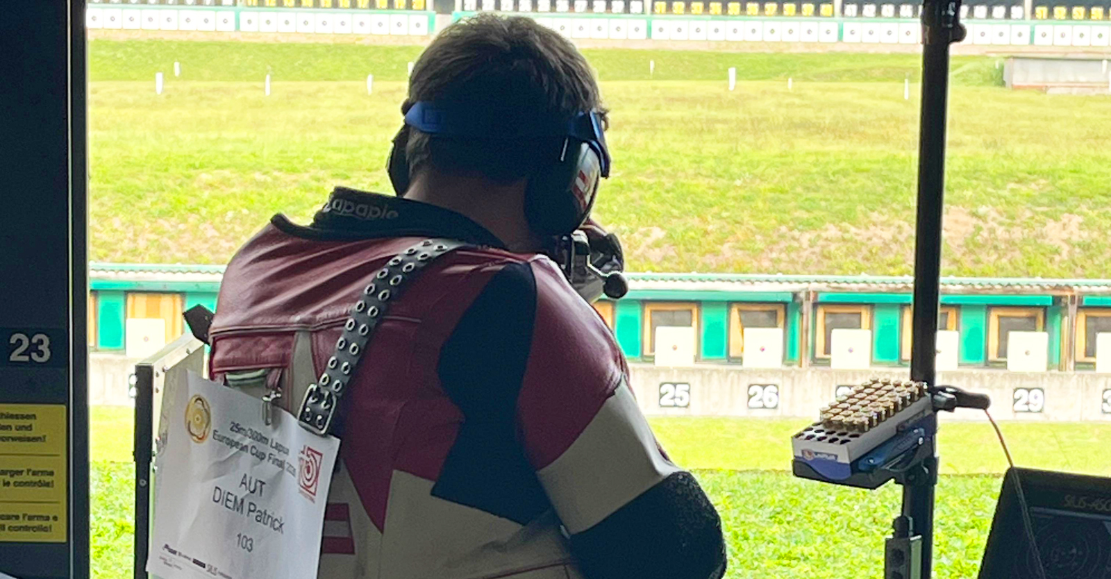 Patrick Diem holte Gold im 300m Rifle 3 Positions © Klaus Gstinig, ÖSB