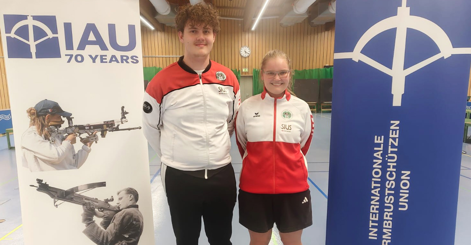 Johannes Hoffelner und Zoe Zass (v.l.) erreichten beim Weltcupfinale jeweils Rang sechs © BSPL Manfred Hofbauer